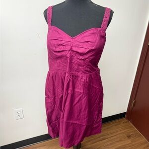 Fuchsia American Eagle Dress with Open Back Size XL